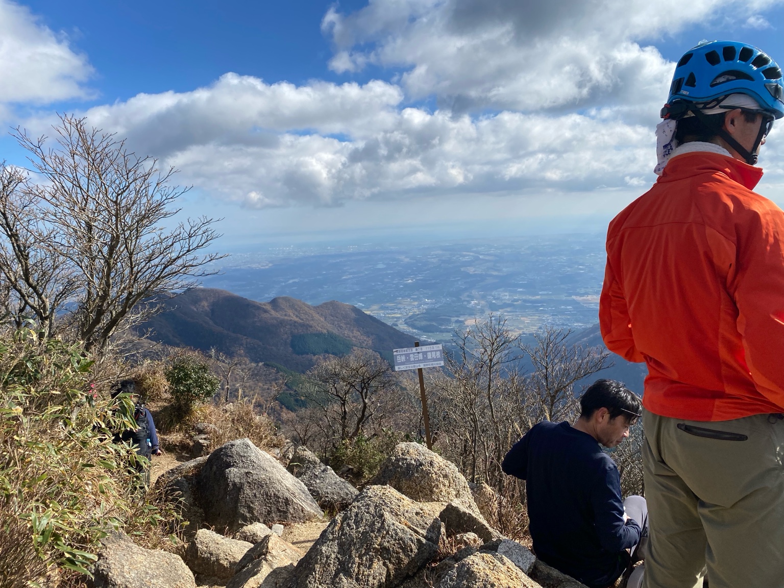 鎌ヶ岳 尾根道