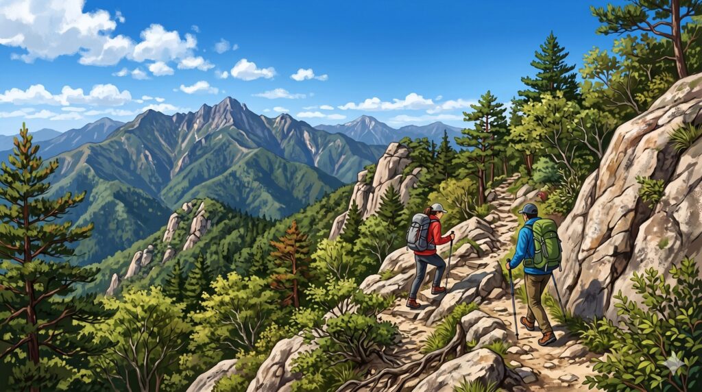 御在所岳 登山ルートガイド|武平峠ルートの実測タイムと危険箇所【鈴鹿セブン】 | とるくぶろぐ