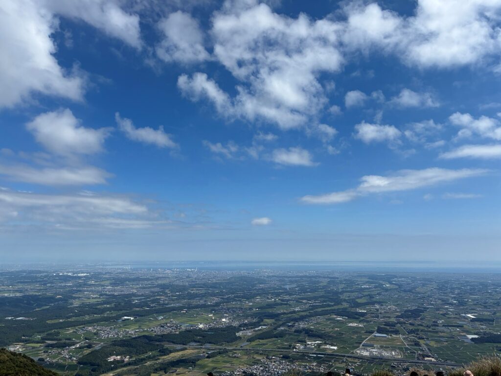 入道ヶ岳山頂からの眺め