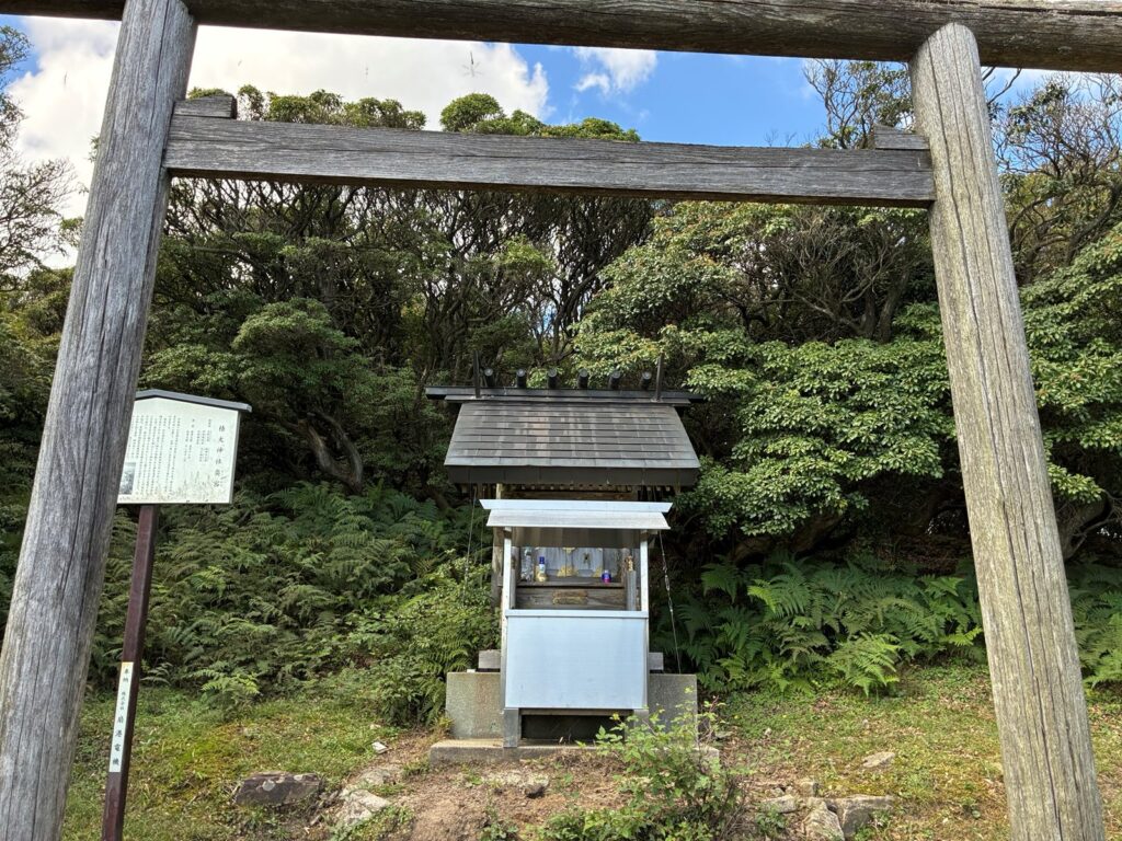 椿大神社の奥宮